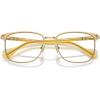 imagePersol Po1021v Square Prescription Eyewear FramesGoldDemo Lens