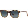 imagePersol Unisex Po1935s Square SunglassesMadreterraLight Blue Gradient Dark Blue Polarized