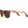 imagePersol Unisex Po1935s Square SunglassesTerra Di SienaPolarized Black