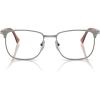 imagePersol Po1021v Square Prescription Eyewear FramesGunmetalDemo Lens