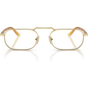 imagePersol PO1020V Rectangular Prescription Eyewear Frames GoldDemo Lens 53 mm