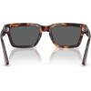 imagePersol Mens Po3363s Rectangular SunglassesHavanaDark Grey