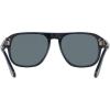 imagePersol Unisex Po3310s Aviator SunglassesDusty BlueDark Blue Polarized