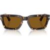 imagePersol Mens Po3363s Rectangular SunglassesTabacco VirginiaBrown