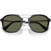 imagePersol Po3352s Square SunglassesBlackPolarized Green