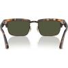 imagePersol womens Po3354s Rectangular SunglassesHoney TortoiseBrownGreen
