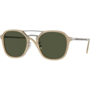 imagePersol Po3352s Square SunglassesOpal BeigeGreen
