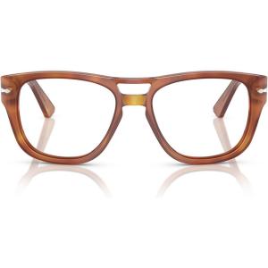 imagePersol Po3366s Square SunglassesTerra Di SienaTransition Clear to Green