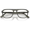 imagePersol Unisex Po3359v Jacques Square Prescription Eyewear FramesSmokeDemo Lens