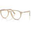 imagePersol mens Po3160v Aviator Prescription Eyewear FramesOpal BeigeDemo Lens