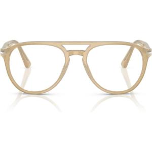 imagePersol mens Po3160v Aviator Prescription Eyewear FramesOpal BeigeDemo Lens