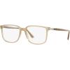 imagePersol Mens PO3275V Rectangular Prescription Eyewear FramesBeige OpalDemo Lens