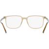 imagePersol Mens PO3275V Rectangular Prescription Eyewear FramesBeige OpalDemo Lens