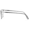 imagePersol Mens PO3275V Rectangular Prescription Eyewear FramesTransparent GreyDemo Lens