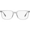 imagePersol Mens PO3275V Rectangular Prescription Eyewear FramesTransparent GreyDemo Lens