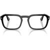 imagePersol PO3390V Square Prescription Eyewear Frames BlackDemo Lens 54 mm