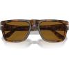 image:imagePersol PO3348S Sunglasses Striped BrownLight Blue 55 mm