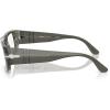 image:imagePersol Po3362v Wes Square Prescription Eyewear FramesSmokeDemo Lens