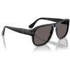 image:imagePersol Unisex Po3310s Jean Square SunglassesBlackDark Grey