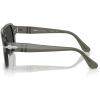 image:imagePersol Unisex Po3310s Jean Square SunglassesSmokePolarized Black