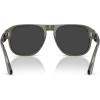 image:imagePersol Unisex Po3310s Jean Square SunglassesSmokePolarized Black