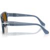 image:imagePersol Unisex Po3310s Jean Square SunglassesTransparent NavyBrown