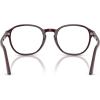 image:imagePersol Unisex Po3343v Round SunglassesOpal BurgundyDemo Lens