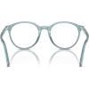 image:imagePersol Unisex Po3353v Round SunglassesTransparent BlueDemo Lens