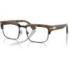image:imagePersol Unisex Po3354v Rectangular SunglassesCaffeDemo Lens