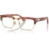 image:imagePersol Unisex Po3354v Rectangular SunglassesTerra Di SienaDemo Lens