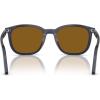 image:imagePersol Unisex Po3355s Square SunglassesMilky Depths BlueBrown