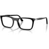 image:imagePersol Unisex Po3358v Rectangular Prescription Eyewear FramesBlackDemo Lens