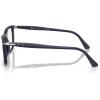 image:imagePersol Unisex Po3358v Rectangular Prescription Eyewear FramesMilky Depths BlueDemo Lens