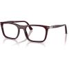 image:imagePersol Unisex Po3358v Rectangular Prescription Eyewear FramesMilky PlumDemo Lens