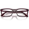 image:imagePersol Unisex Po3358v Rectangular Prescription Eyewear FramesMilky PlumDemo Lens