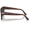 image:imagePersol Unisex Sunglasses Black Frame Green Lenses 57MMHavanaPolarized Brown