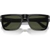 image:imagePersol Unisex Sunglasses Black Frame Green Lenses 57MMHavanaTransition Clear to Sapphire