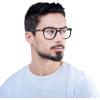 image:imagePersol mens Po3329v Greta Aviator Prescription Eyewear FramesBlackDemo Lens