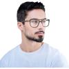 image:imagePersol mens Po3329v Greta Aviator Prescription Eyewear FramesSmokeDemo Lens