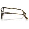 image:imagePersol mens Po3329v Greta Aviator Prescription Eyewear FramesStriped Black and OliveDemo Lens