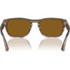 image:imagePersol womens Po3341s Square SunglassesStriped Brown Gradient RedBrown