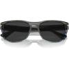 image:imagePersol womens Po3341s Square SunglassesStriped Grey Gradient BluePolarized Dark Grey