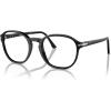image:imagePersol womens Po3343v Round SunglassesBlackDemo Lens
