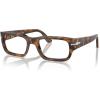 image:imagePersol womens Po3347v Rectangular SunglassesBrown HavanaDemo Lens