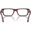 image:imagePersol womens Po3347v Rectangular SunglassesRed HavanaDemo Lens