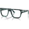 image:imagePersol womens Po3348v Square SunglassesBlue HavanaDemo Lens
