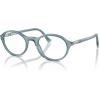 image:imagePersol womens Po3351v Oval SunglassesTransparent BlueDemo Lens
