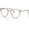 image:imagePersol womens Po3353v Round SunglassesOpal GreyDemo Lens