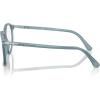 image:imagePersol womens Po3353v Round SunglassesTransparent BlueDemo Lens