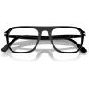 image:imagePersol womens Po3359v Jacques Square Prescription Eyewear FramesBlackDemo Lens